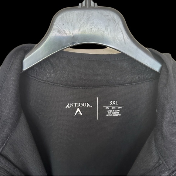 NFL ANTIGUA WASHINGTON FOOTBALL TEAM COMMANDERS NWT BLACK MENS PULLOVER 3XL - Picture 8 of 15